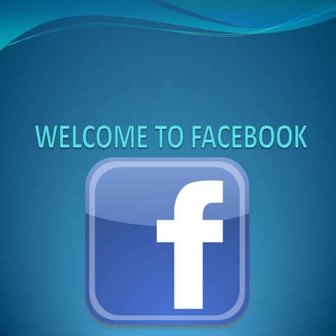 Welcome to facebook | PPTX