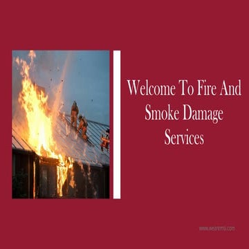Fire & Smoke Damage - Mold Solutions & Inspections | PPTX