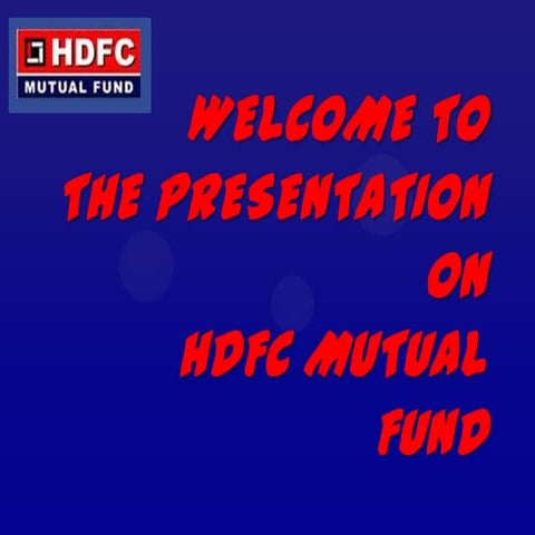  hdfc mutual fund