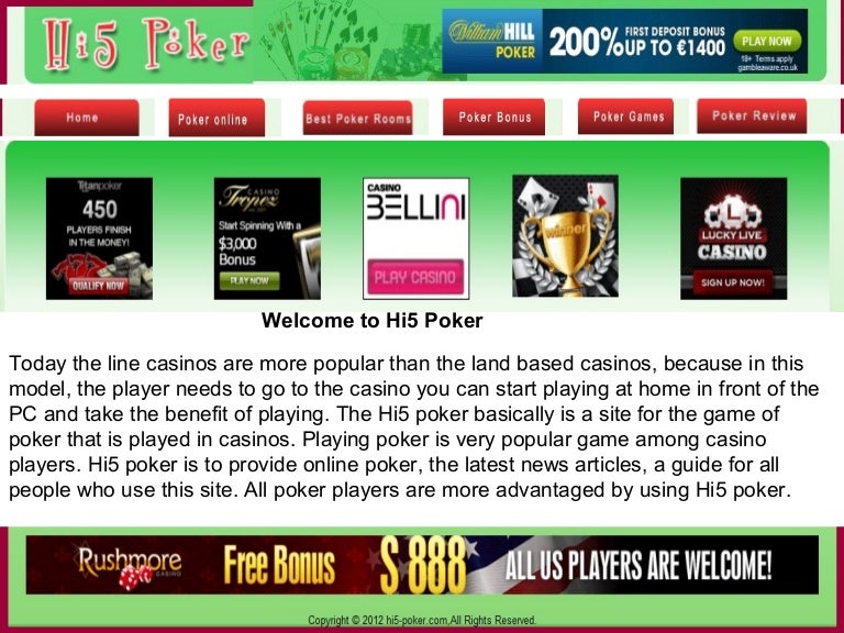 Poker Sites With Free Welcome Bonus Poker Sites With Free Welcome Bonus