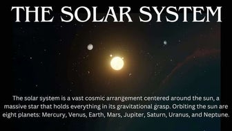 The solar system (consists of all planets).pptx