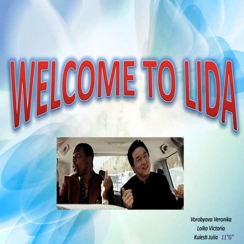 welcome to lida