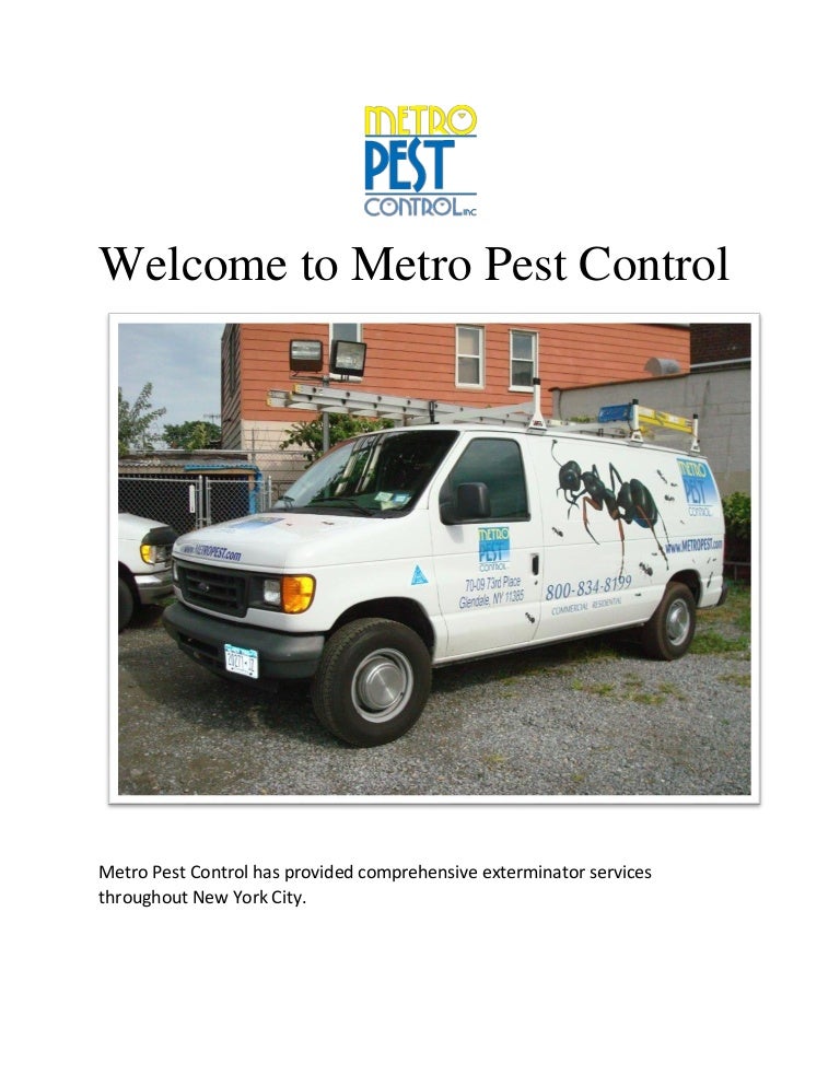 Find Services of Metro Pest Control