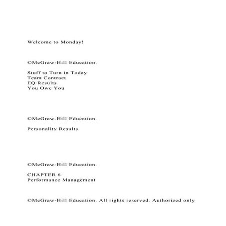 Welcome to Monday!©McGraw-Hill Education.Stuff to .docx