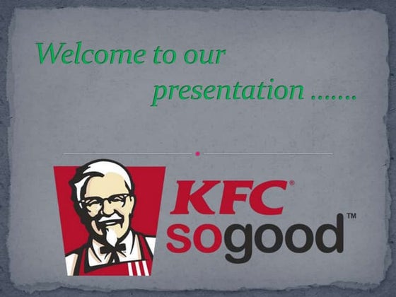Performance management of KFC | PPT