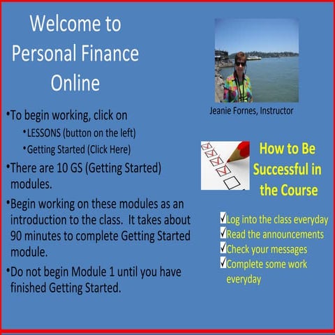 Welcome to personal finance slideshare