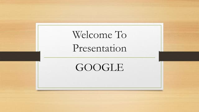 Google 