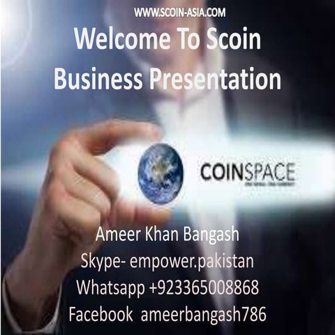scoin business presentation 2017