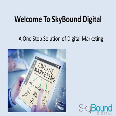 A Digital marketing Solution - Skybound Digital