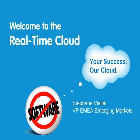 Welcome To The Real Time Cloud - Key Note