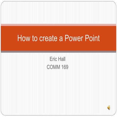 Welcome to Training Video for Microsoft PowerPoint