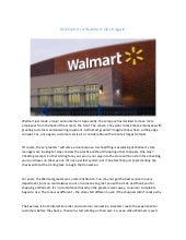 Welcome to Walmart Once Again