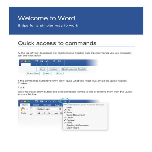 Welcome to word