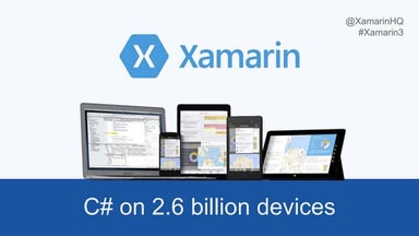 Say hello to Xamarin 3