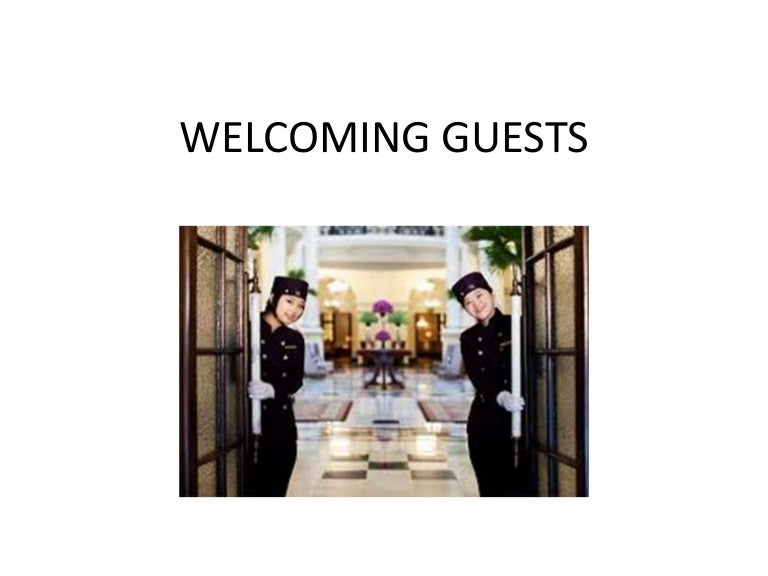 guests for hotel restaurant staff