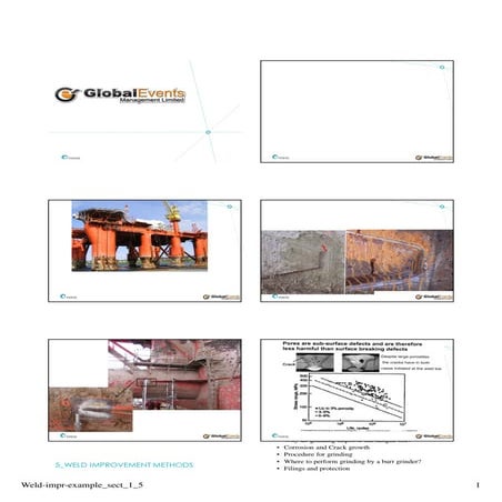 Weld Improvement Example in Offshore Oil & Gas
