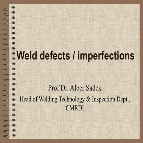 Visual Inspection of Welding Process | PDF