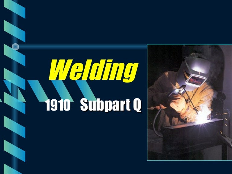 Welding