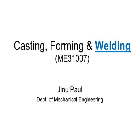 Welding lectures 4 6