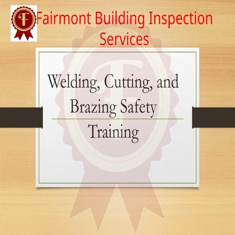 Welding Safety for operator working .ppt