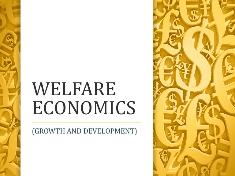 Welfare economics