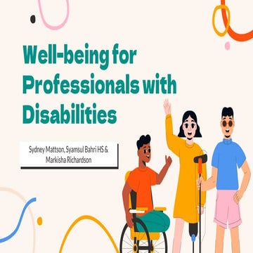 Well-being for Professionals with Disabilities.pptx