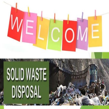 Disposal of Solid Waste in Bangladesh