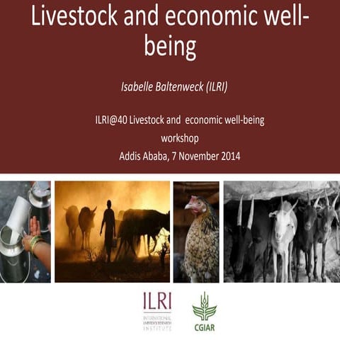 Livestock and economic well-being