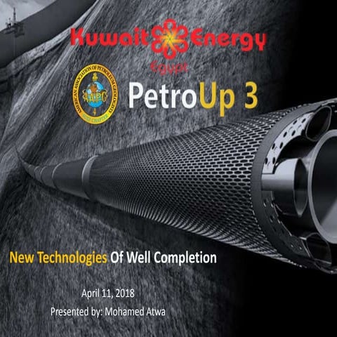 Well completion workshop april-2018