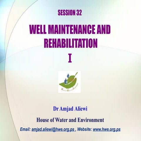 WELL development and REHABILITATION (Session 32-34).pptx