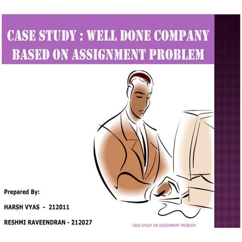 Well done company case final [compatibility mode]