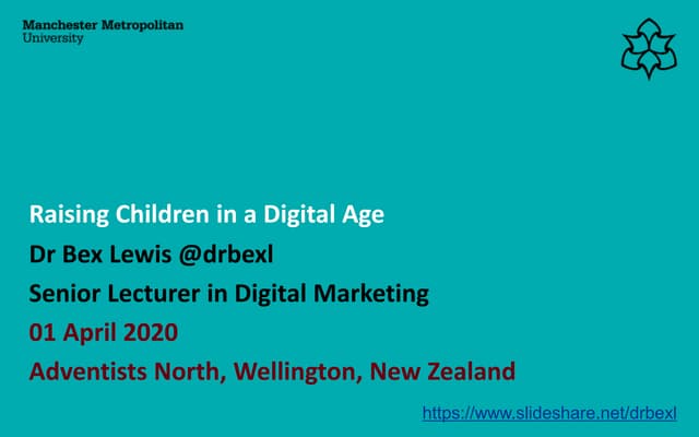 Raising Children in a Digital Age