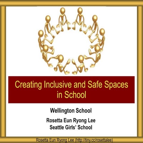 Wellington School Inclusive and Safe Classrooms