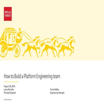 How to Build a Platform Team