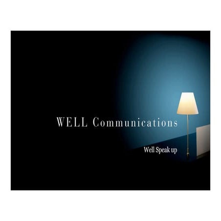 WELL speak up 6 - Maart 2014