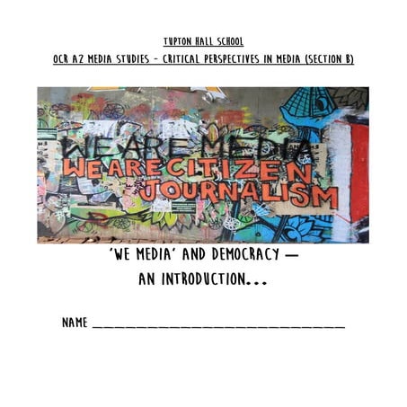 We Media and Democracy v2 2016 