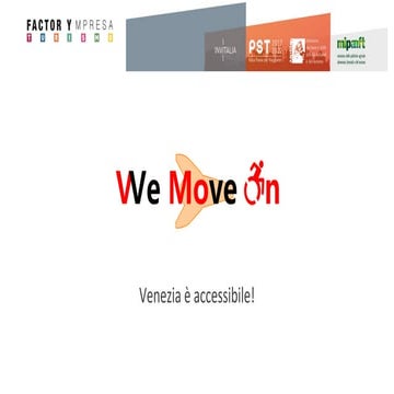 WEMOVEON | FactorYmpresa Turismo | Accessibile