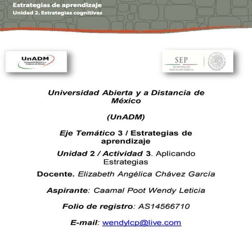 Actividad 3 del eje 3 | DOCX