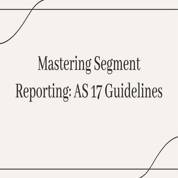 Segment reporting | PPTX