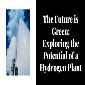 Hydrogen as a fuel in future | PPTX