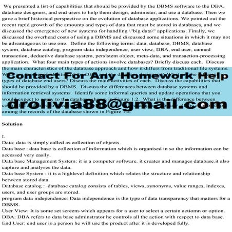 We presented a list of capabilities that should be provided by the DB.pdf