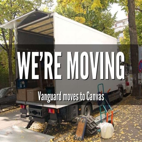 We're moving