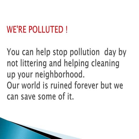 We're polluted by Mikołaj Nadstawek