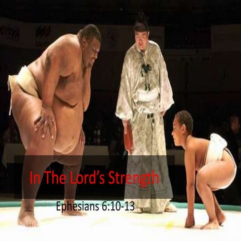 We’re Wrestling Who? - Ephesians 6:10-13
