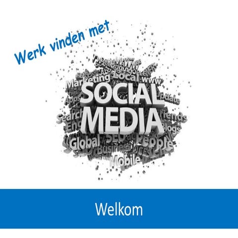 Werk vinden met Social Media Werk3Daagse 2014