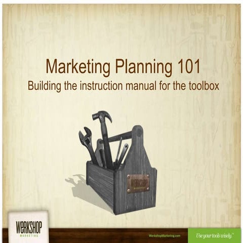 Marketing Planning for 2011
