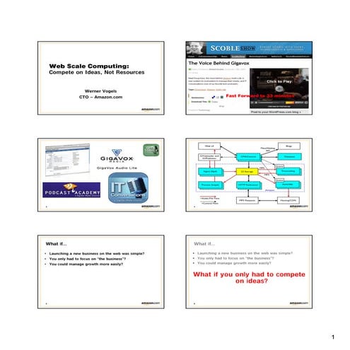 Werner Vogels @ FOWA Feb 07