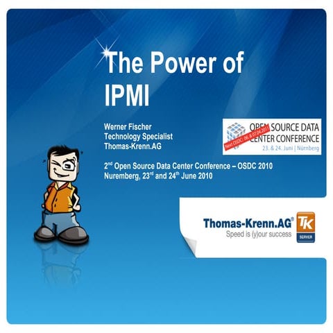 OSDC 2010 | The Power of IPMI by Werner Fischer | PDF