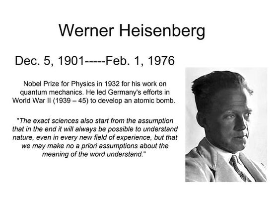 Werner heisenberg | DOCX | Chemistry | Science