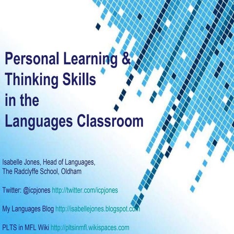 Werneth High School thinking skills 17 march